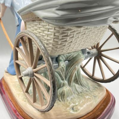 LOT 71L: Large Lladro Figurine - Rickshaw Ride