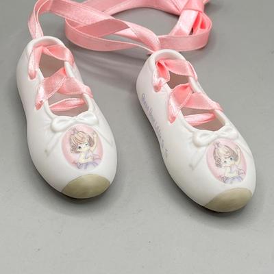 LOT 74L: Ceramic Collection - Ballet Slippers and Angel Figurines