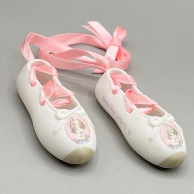 LOT 74L: Ceramic Collection - Ballet Slippers and Angel Figurines