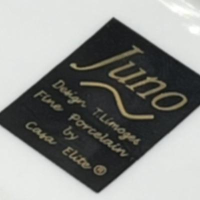 LOT 76D: Limoges Cream and Sugar Set - Juno Pattern