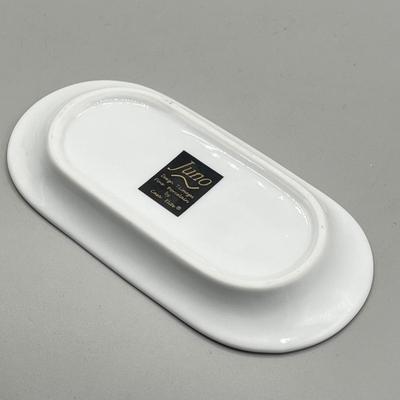 LOT 76D: Limoges Cream and Sugar Set - Juno Pattern