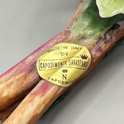 LOT 77D: Capodimonte Flower Arrangement - Some Damage