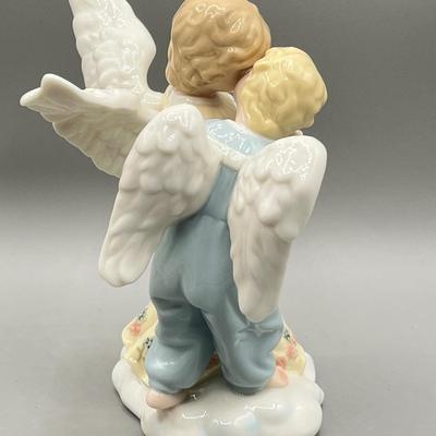 LOT 79D: Ceramic Angel Figurines