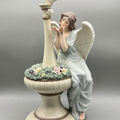 LOT 80L: Grandeur Noel Porcelain Angel Figurine
