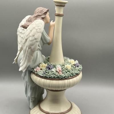 LOT 80L: Grandeur Noel Porcelain Angel Figurine