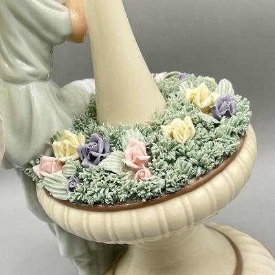 LOT 80L: Grandeur Noel Porcelain Angel Figurine