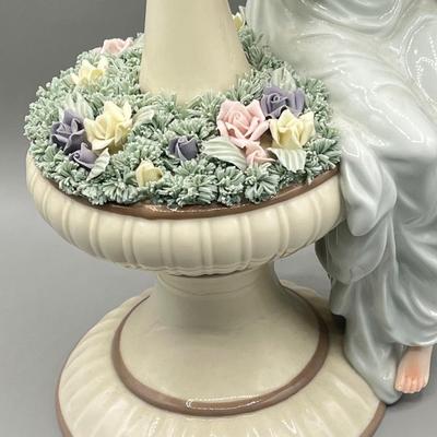 LOT 80L: Grandeur Noel Porcelain Angel Figurine