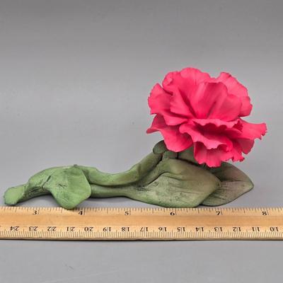 LOT 89L: Multiple Capodimonte Floral Pieces