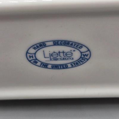 LOT 90L: Liette International Clock and Trinket Box, Coyne's & Company Heavenly Angels Figurine, Enesco Foundations Hail Mary...