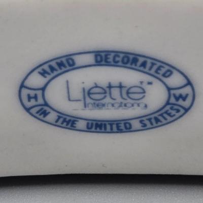 LOT 90L: Liette International Clock and Trinket Box, Coyne's & Company Heavenly Angels Figurine, Enesco Foundations Hail Mary...