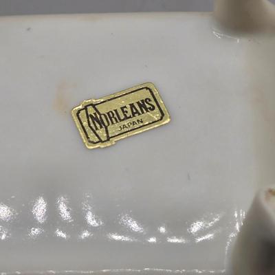 LOT 96L: Lenox Treasures Of The Heart Porcelain Hinged Trinket Box, San Francisco Music Box Company Cherub Trinket W Rice & Co Japan...