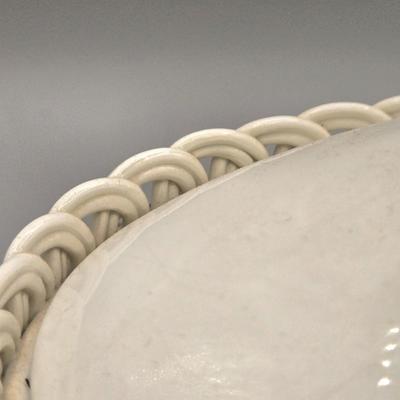 LOT 107D: Capodimonte Italian Porcelain Footed Lidded Bowl