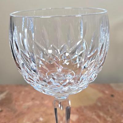 LOT 109D: Waterford Crystal Wine Glasses and Champagne Flutes
