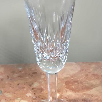 LOT 109D: Waterford Crystal Wine Glasses and Champagne Flutes