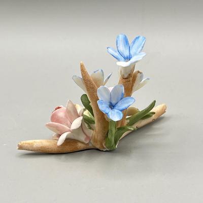 LOT 121D: Trio of Capodimonte Porcelain Figurines