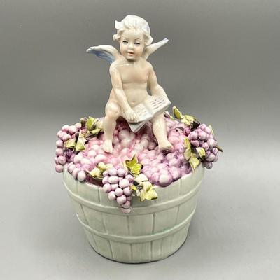 LOT 121D: Trio of Capodimonte Porcelain Figurines