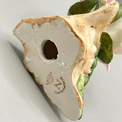 LOT 121D: Trio of Capodimonte Porcelain Figurines