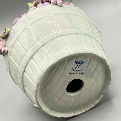 LOT 121D: Trio of Capodimonte Porcelain Figurines