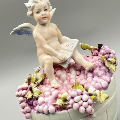 LOT 121D: Trio of Capodimonte Porcelain Figurines