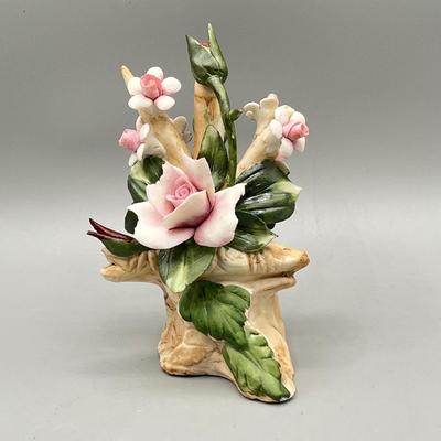 LOT 121D: Trio of Capodimonte Porcelain Figurines