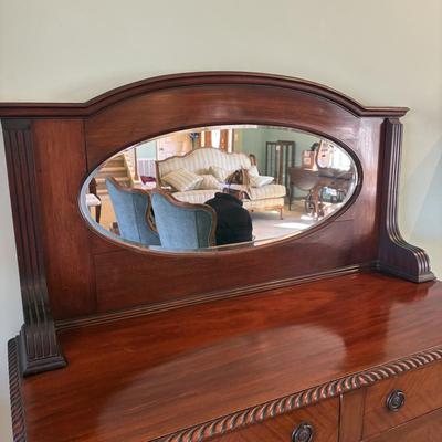 Victorian Sideboard with Mirror (LR-SF)