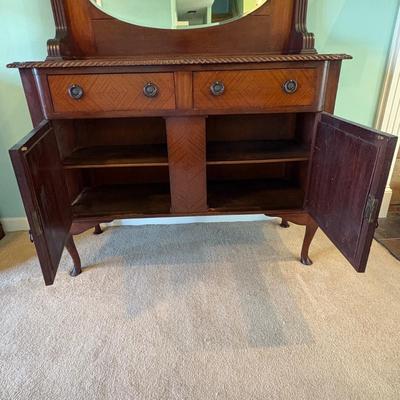 Victorian Sideboard with Mirror (LR-SF)