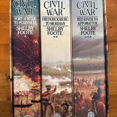 Civil War Trilogy by Shelby Foote
