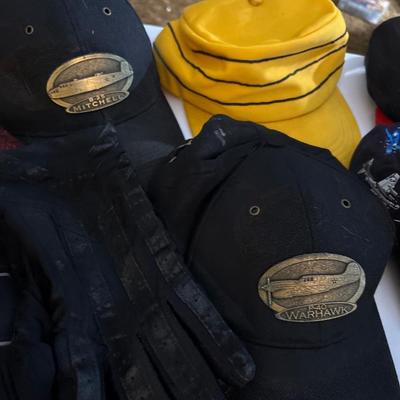 Hats, gloves, umbrellas, etc