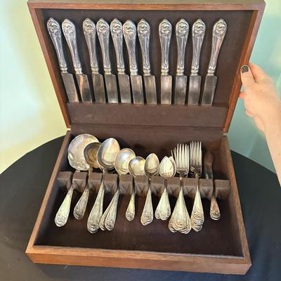 Set of Vintage Community Silver Flatware (LR-SF)