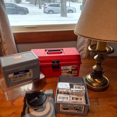 Micro cassettes,Storage, lamp