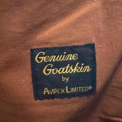 Averix A-2 Bomber Jacket (goatskin leather)