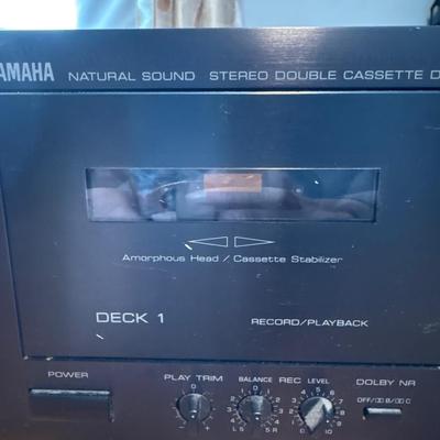 Yamaha double cassette model KX – W952