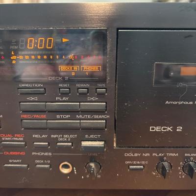 Yamaha double cassette model KX – W952