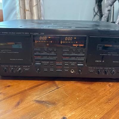 Yamaha double cassette model KX – W952