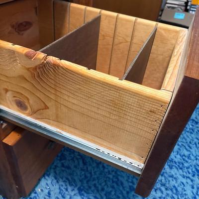 Solid wood desk & office chair