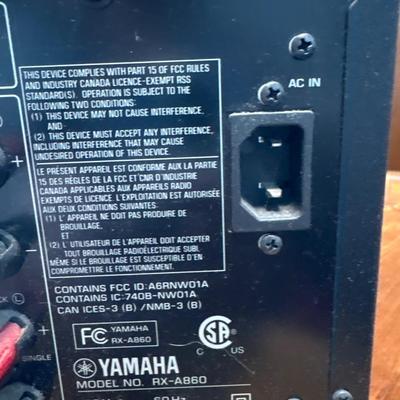 Yamaha Natural Sound AV Receiver RX-A860
