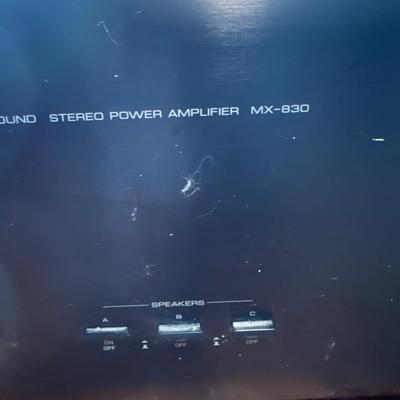 Yamaha Natural Sound Amplifier MX-830