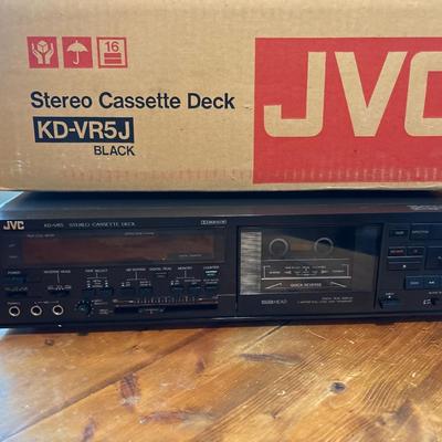 JVC stereo cassette deck KD-VR5