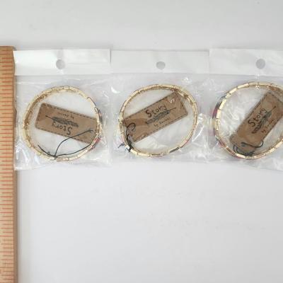 Story by Da Vinci Gold Tone Stretch Bracelets Set of Three