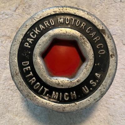 Vintage Packard Grease Cap Hubcap