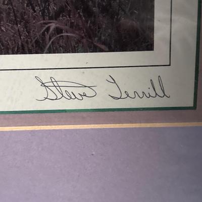 Signed landscape wall art