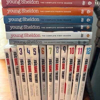 The Big Bang Theory & Young Sheldon DVDs