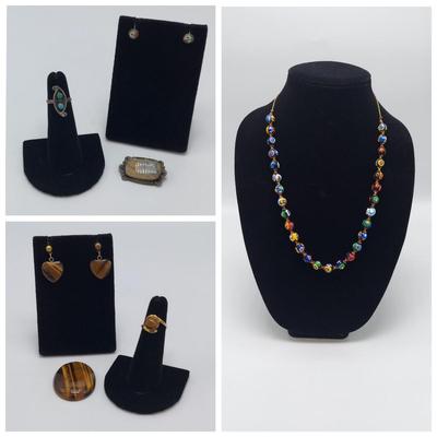 Tigers Eye Jewelry w/ Sterling Silver & More (ST-BBL)