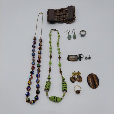 Tigers Eye Jewelry w/ Sterling Silver & More (ST-BBL)