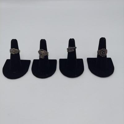 Sterling Silver Spoon Rings & Cuff Bracelets (ST-BBL)