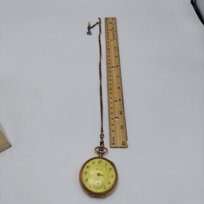 Elgin, Hamilton, & Consumate Pocket Watches (ST-BBL)