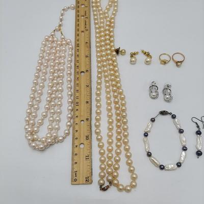 Pink Pearl Necklace & More (ST-BBL)