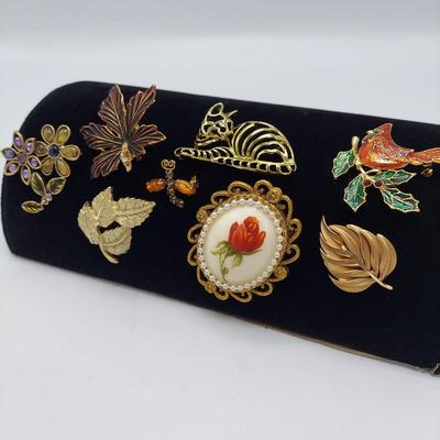 Vintage Costume Jewelry Brooches (ST-BBL)