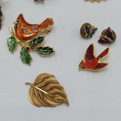 Vintage Costume Jewelry Brooches (ST-BBL)