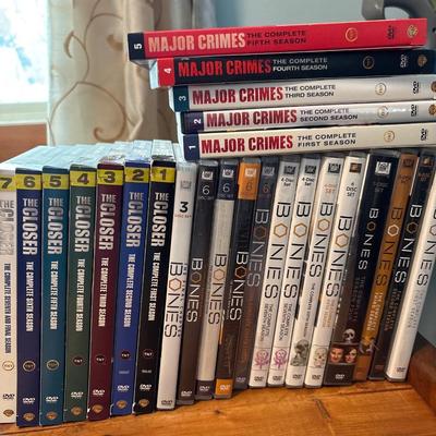 Major Crimes, The Closer, & Bones
